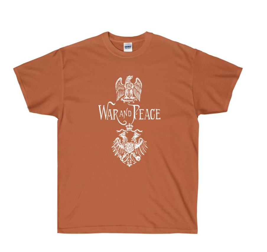 War and Peace t-shirt